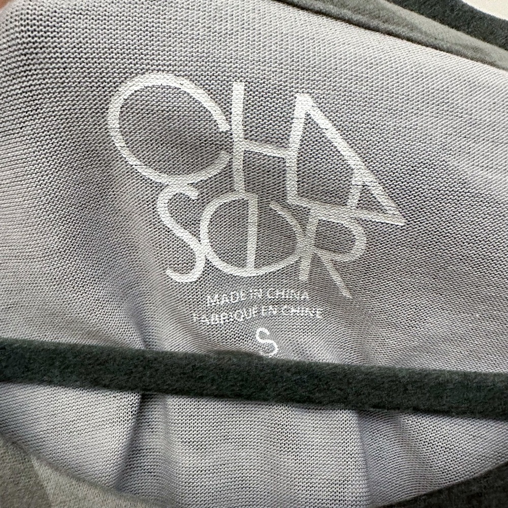 Chaser Gray Camo Long Sleeve Crew Neck Top - Picture 3 of 5